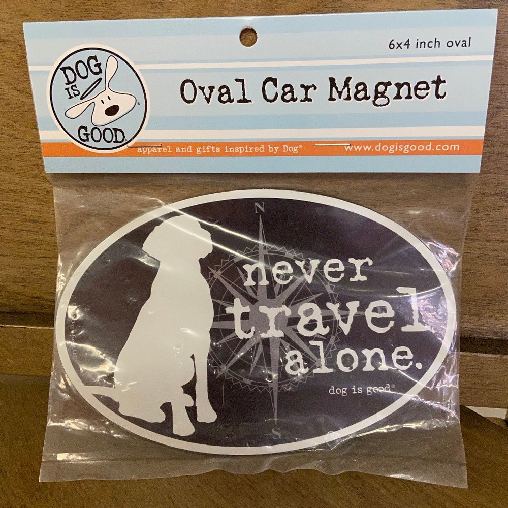 NWT Dog is Good Car Magnet